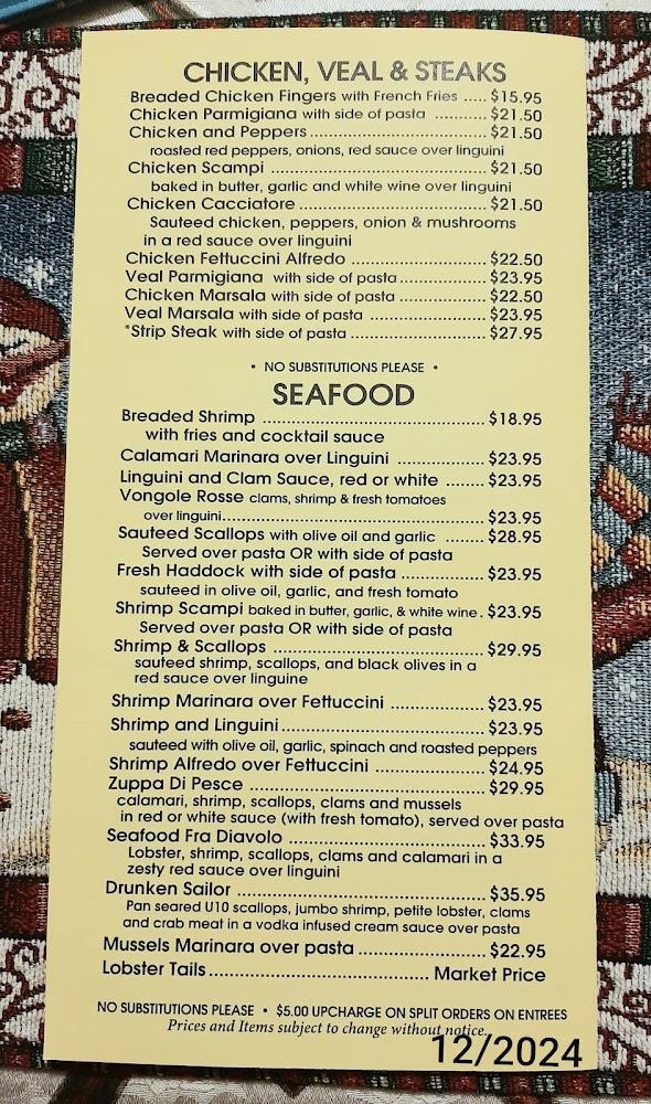 Angelo's Menu image 2